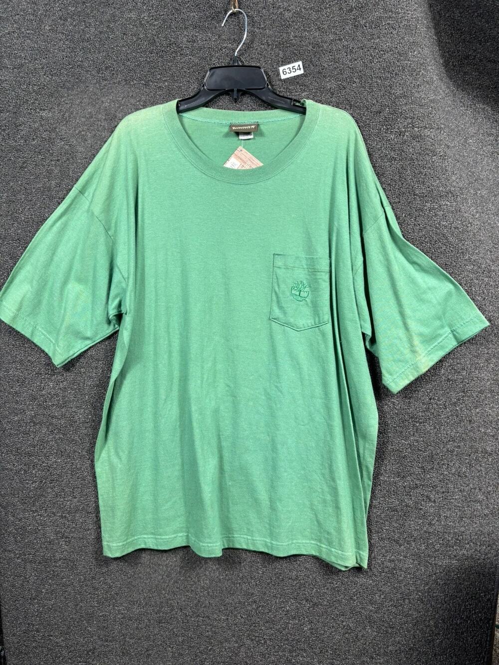 VTG Timberland Weathergear Tee Mens Size XL Green USA MADE NEW *READ